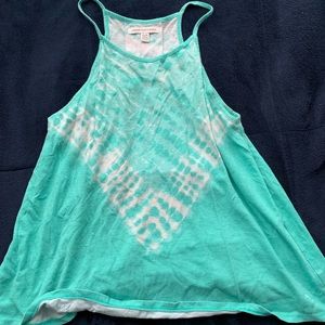 American Eagle tie-dye tank top